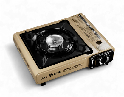 8,000 BTU PORTABLE DUAL FUEL CAMP STOVE GS-3400P