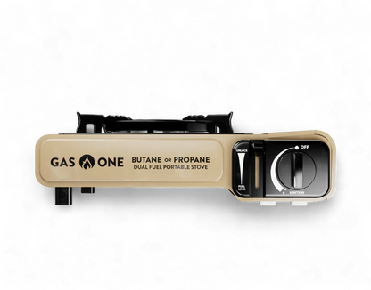 8,000 BTU PORTABLE DUAL FUEL CAMP STOVE GS-3400P